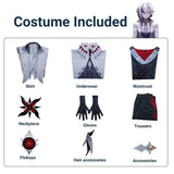 Arlecchino The Knave Cosplay – Genshin Impact Fatui Harbinger