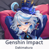 Focalors Dakimakura Pillowcase – Genshin Impact Anime Game Cushion