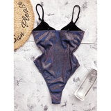 Glitter One-piece Swimsuits