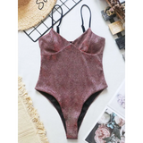 Glitter One-piece Swimsuits