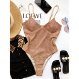 Glitter One-piece Swimsuits