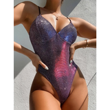 Glitter One-piece Swimsuits