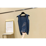 Glitter Print Tank Top