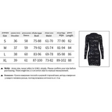 Ripped Gothic Black Mini Dress