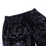 Gothic Chic Flared Pants