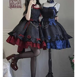 Dark Victorian Gothic Lolita Rose Dress