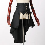 Gothic Steampunk Bustle Skirt – Victorian Corset Punk Style