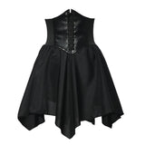 Gothic Steampunk Bustle Skirt – Victorian Corset Punk Style