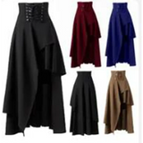 Gothic Steampunk Bustle Skirt – Victorian Corset Punk Style