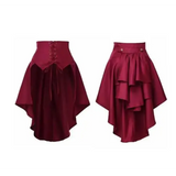 Gothic Steampunk Bustle Skirt – Victorian Corset Punk Style
