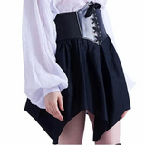 Gothic Steampunk Bustle Skirt – Victorian Corset Punk Style