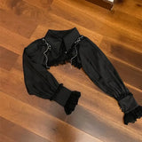 Gothic Victorian Lolita Dress - Punk Lace & Bow