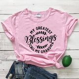 My Greatest Blessings Call Me Grandma T-Shirt