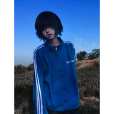 Grunge Streetwear Zipper Hoodie