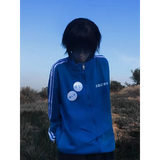 Grunge Streetwear Zipper Hoodie