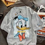 Harajuku Cartoon Graphic T-Shirt