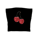 Harajuku Cherry Graphic Print T-Shirt