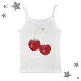Harajuku Cherry Graphic Print T-Shirt