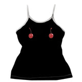 Harajuku Cherry Tee - Sleeveless Streetwear Crop