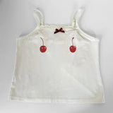 Harajuku Cherry Tee - Sleeveless Streetwear Crop