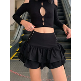 Harajuku E-girl High Waist Mini Skirt
