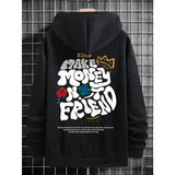 Harajuku Fashion Hooded Sweatshirt