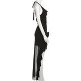 Harajuku Irregular Ruffle Dress