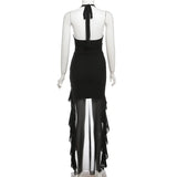 Harajuku Irregular Ruffle Dress