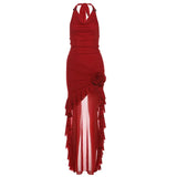 Harajuku Irregular Ruffle Dress