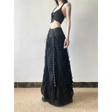 Harajuku Lace Bow A-Line Skirt