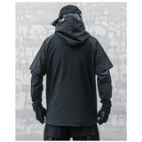Harajuku Layered Techwear Hoodie