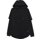 Harajuku Layered Techwear Hoodie