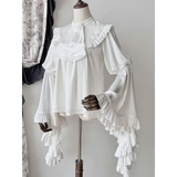 Harajuku Lolita Ruffle Sleeve Top