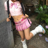 Harajuku Plaid Pleated Skirt