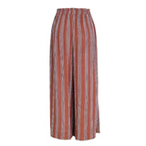 High Waist Loose Striped Pants