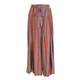 High Waist Loose Striped Pants