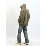 Harajuku High Neck Hoodie