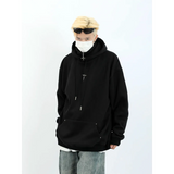 Harajuku High Neck Hoodie