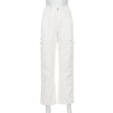 Street Fashion Casual High Waist Jeans
