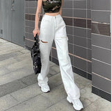 Street Fashion Casual High Waist Jeans