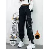High Waist Streetwear Pants