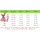 OSHI NO KO Ai Hoshino Cosplay Costume - Lolita Pink Uniform Dress