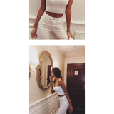 Basic Crop Top Sleeveless
