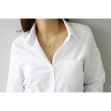 White Summer Blouse