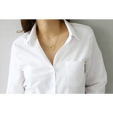 White Summer Blouse