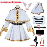 Frieren: Beyond Journey’s End Cosplay Costume – Dress with Wig & Accessories