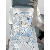 Harajuku Kawaii Anime Oversized Tee