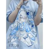 Harajuku Kawaii Anime Oversized Tee
