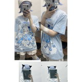 Harajuku Kawaii Anime Oversized Tee