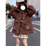 Kawaii Harajuku Style Cat Paw Winter Coat